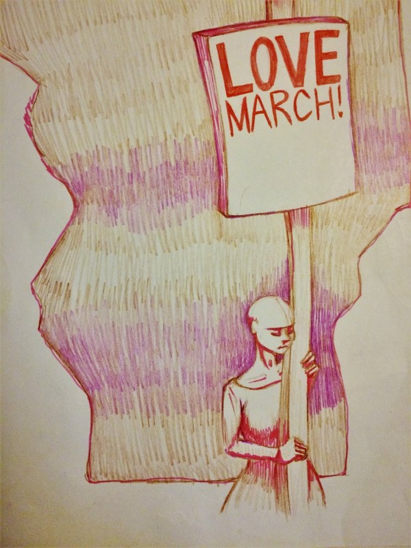 ABSGELLER Love March Social Practice Art